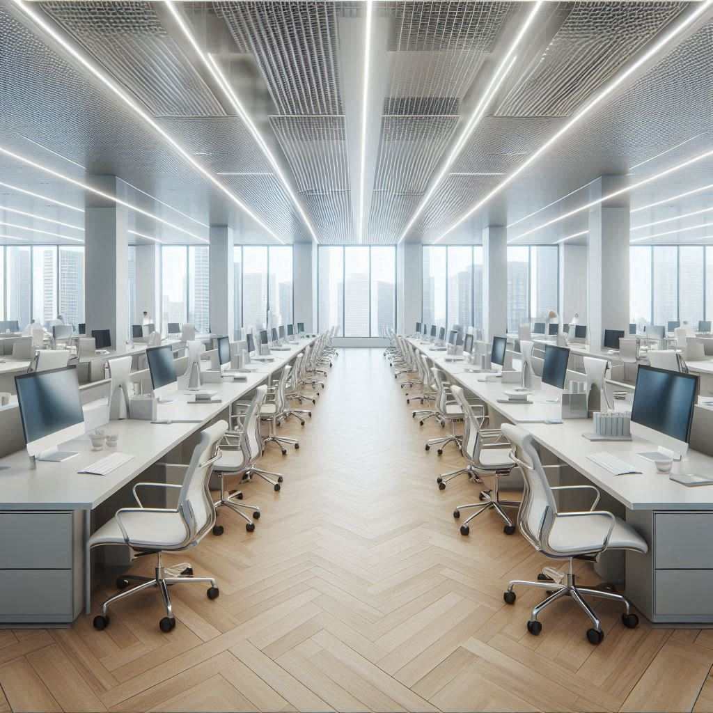 写字楼办公前台接待区规划因访客数量突增发生变化时创业公司该怎样同步信息
